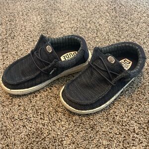 Hey Dude Kids Navy Blue Shoes Size 11